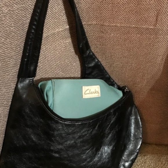 Clarks Black Leather handbag - Picture 2 of 3